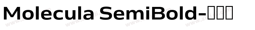 Molecula SemiBold字体转换 Molecula SemiBold字体转换